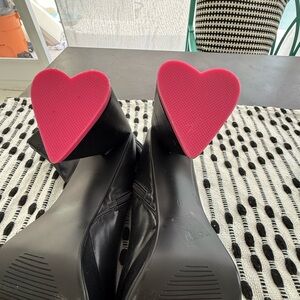 Lamoda heart heel Platform Ankle Boots